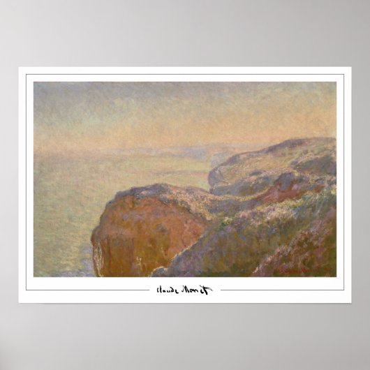 Affiche d'art Claude Monet Zedign #58 (Devant)