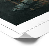 Affiche d'art Claude Monet Zedign #9-2 (Coin)