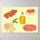 Affiche d'art culinaire italien (Devant)
