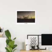 Affiche d'art de Caspar David Friedrich Zedign #18 (Bureau à domicile)