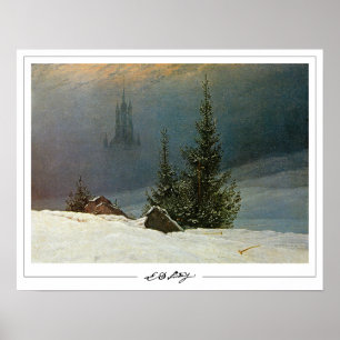 Affiche d'art de Caspar David Friedrich Zedign #23