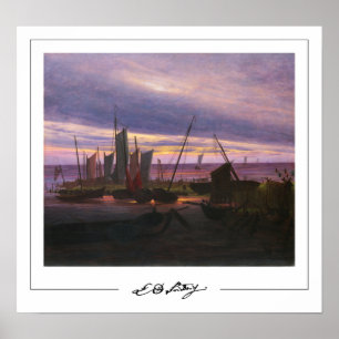 Affiche d'art de Caspar David Friedrich Zedign #55