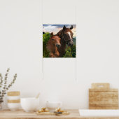 Affiche d'art de cheval (Cuisine)