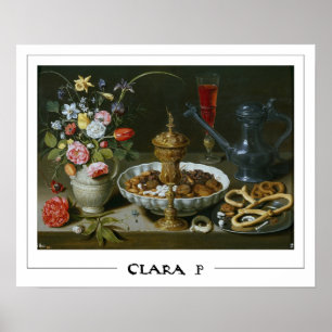 Affiche d'art de Clara Peeters Zedign #2