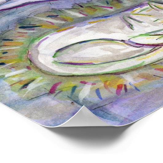 Affiche d'art de condoléances pour Spirit Kitty Ca (Coin)