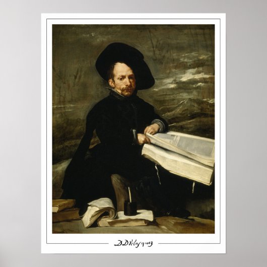 Affiche d'art de Diego Velázquez Zedign #31 (Devant)