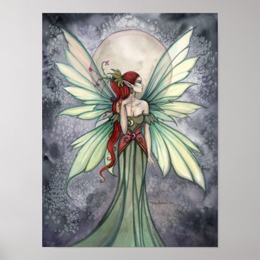 Affiche d'art de fantaisie de Josephina Fée (Devant)