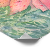 Affiche d'art de fée de fleur d'été (Coin)