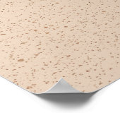 Affiche d'art de formes abstraites de texture de m (Coin)