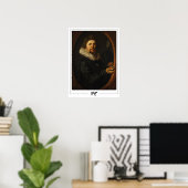 Affiche d'art de Frans Hals Zedign #124 (Bureau à domicile)