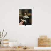 Affiche d'art de Frans Hals Zedign #15 (Cuisine)