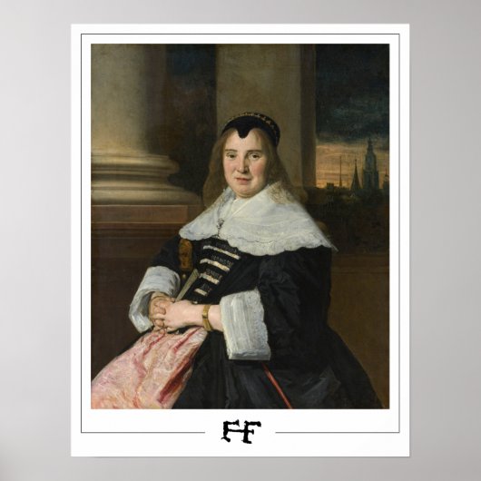 Affiche d'art de Frans Hals Zedign #15 (Devant)