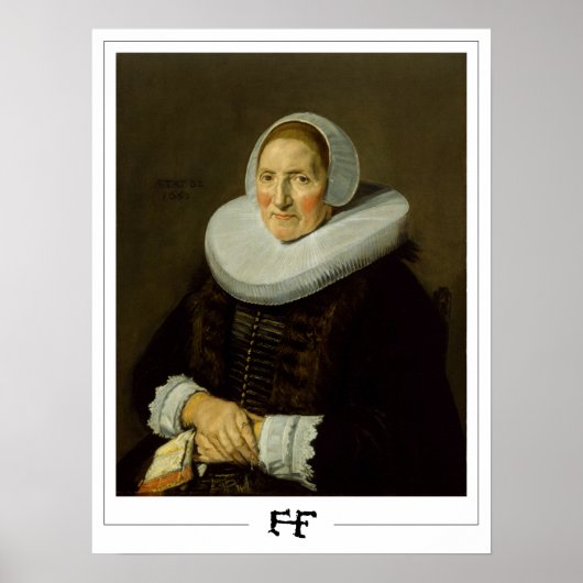 Affiche d'art de Frans Hals Zedign #228 (Devant)