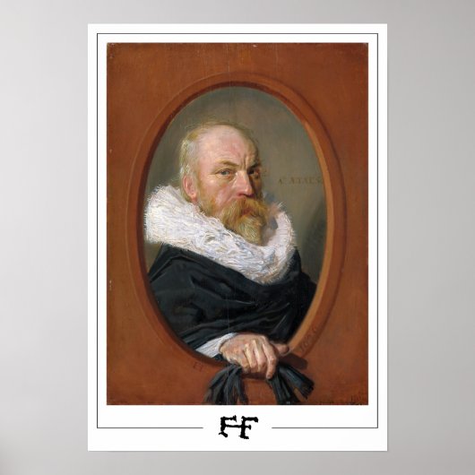 Affiche d'art de Frans Hals Zedign #263 (Devant)