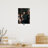 Affiche d'art de Frans Hals Zedign #6 (Cuisine)