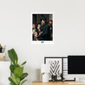 Affiche d'art de Frans Hals Zedign #6 (Bureau à domicile)