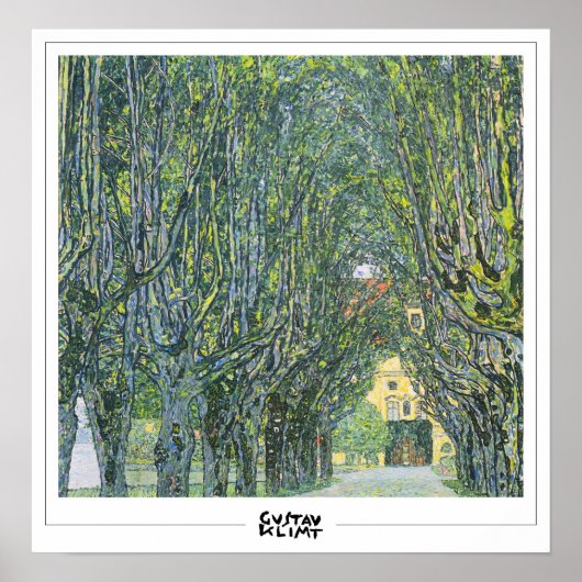 Affiche d'art de Gustav Klimt Zedign #21 (Devant)