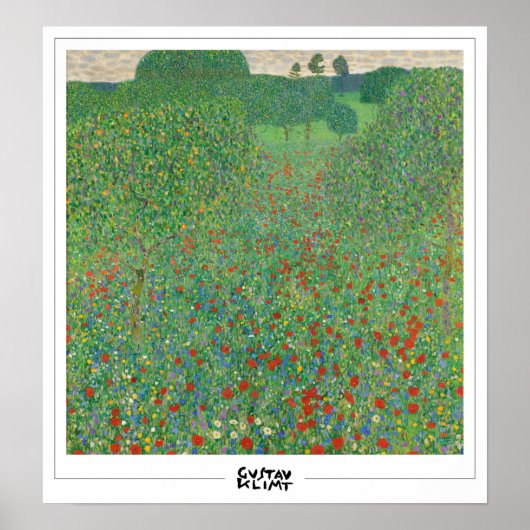 Affiche d'art de Gustav Klimt Zedign #3 (Devant)