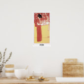 Affiche d'art de Gustav Klimt Zedign #48 (Cuisine)