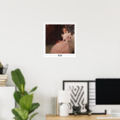 Affiche d'art de Gustav Klimt Zedign #500 (Bureau à domicile)