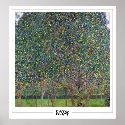 Affiche d'art de Gustav Klimt Zedign #527 (Devant)