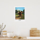 Affiche d'art de Gustave Courbet Zedign #318 (Cuisine)