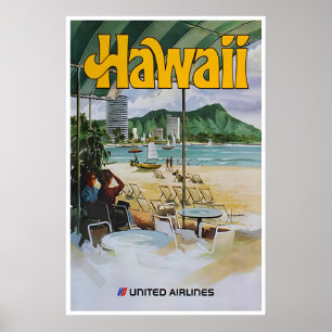 Affiche d'art de Hawaii (XR2231)