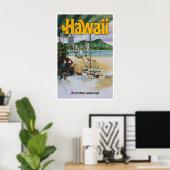 Affiche d'art de Hawaii (XR2231) (Bureau à domicile)