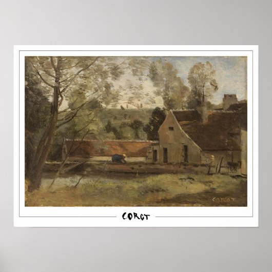 Affiche d'art de Jean-Baptiste-Camille Corot #129 (Devant)