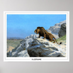 Affiche d'art de Jean-Léon Gérôme Zedign #229