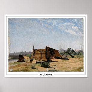 Affiche d'art de Jean-Léon Gérôme Zedign #242