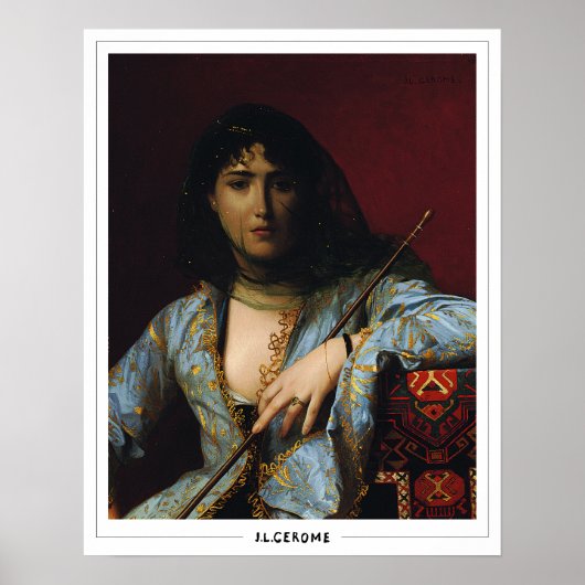 Affiche d'art de Jean-Léon Gérôme Zedign #258 (Devant)