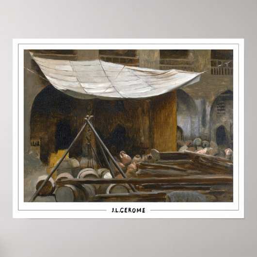 Affiche d'art de Jean-Léon Gérôme Zedign #287 (Devant)