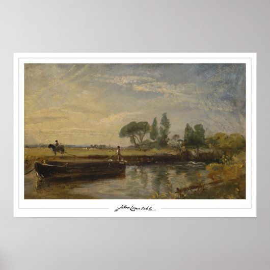 Affiche d'art de John Constable Zedign #11 (Devant)