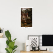 Affiche d'art de John Constable Zedign #119 (Bureau à domicile)