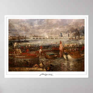 Affiche d'art de John Constable Zedign #129