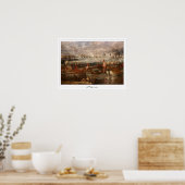 Affiche d'art de John Constable Zedign #129 (Cuisine)