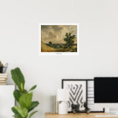 Affiche d'art de John Constable Zedign #14 (Bureau à domicile)