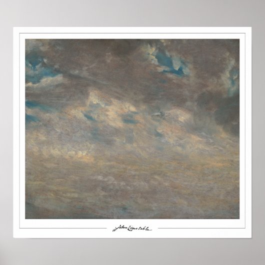 Affiche d'art de John Constable Zedign #15 (Devant)