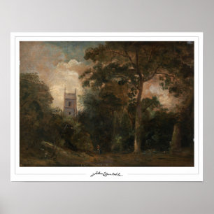 Affiche d'art de John Constable Zedign #17