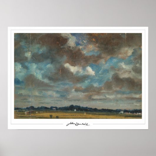 Affiche d'art de John Constable Zedign #21 (Devant)