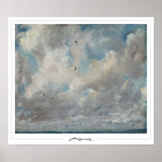 Affiche d'art de John Constable Zedign #22 (Devant)