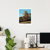 Affiche d'art de John Constable Zedign #23 (Bureau à domicile)