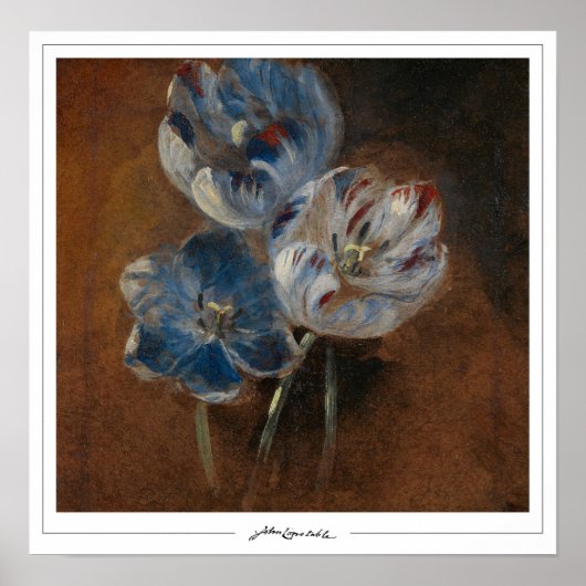 Affiche d'art de John Constable Zedign #3 (Devant)