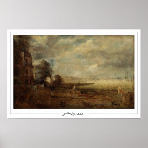 Affiche d'art de John Constable Zedign #334-2