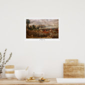 Affiche d'art de John Constable Zedign #405 (Cuisine)