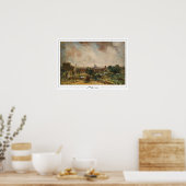 Affiche d'art de John Constable Zedign #42 (Cuisine)