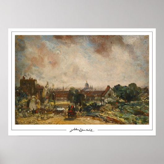 Affiche d'art de John Constable Zedign #42 (Devant)