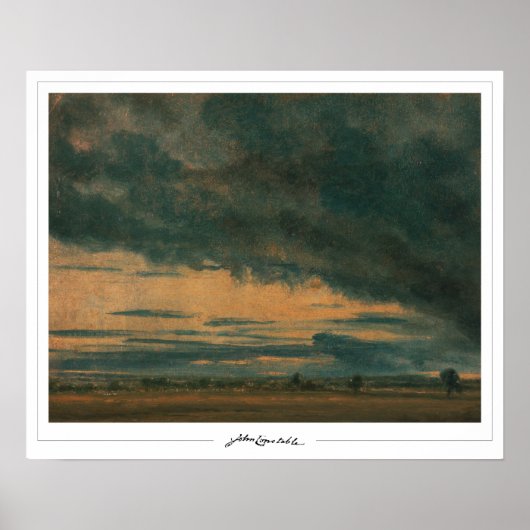 Affiche d'art de John Constable Zedign #451 (Devant)