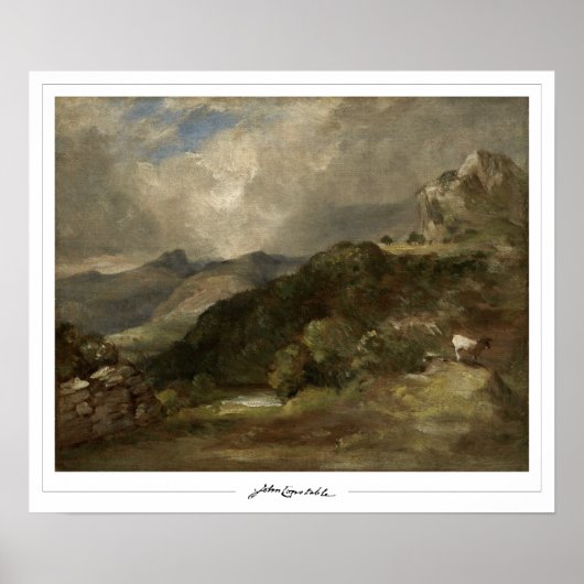 Affiche d'art de John Constable Zedign #469-2 (Devant)